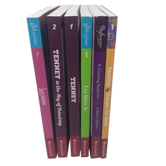 American Girls Paperback Book Lot of 6 Tenney Lucianna Lea Courtney Beforever 8+ - Picture 4 of 13